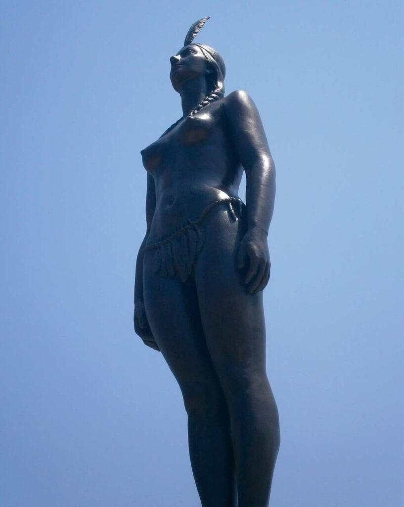Monumento a la India Catalina en Cartagena de indias - Bolívar - Colombia