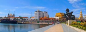 Muelle de los Pegasos de Cartagena de indias, Colombia
