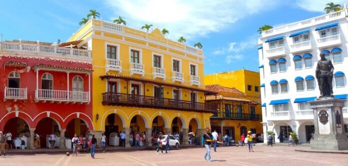Plaza de los Coches de Cartagena de Indias