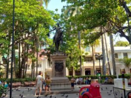 Plaza de Bolívar de Cartagena de indias