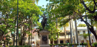 Plaza de Bolívar de Cartagena de indias