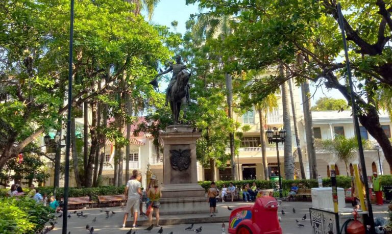 Plaza de Bolívar de Cartagena de indias
