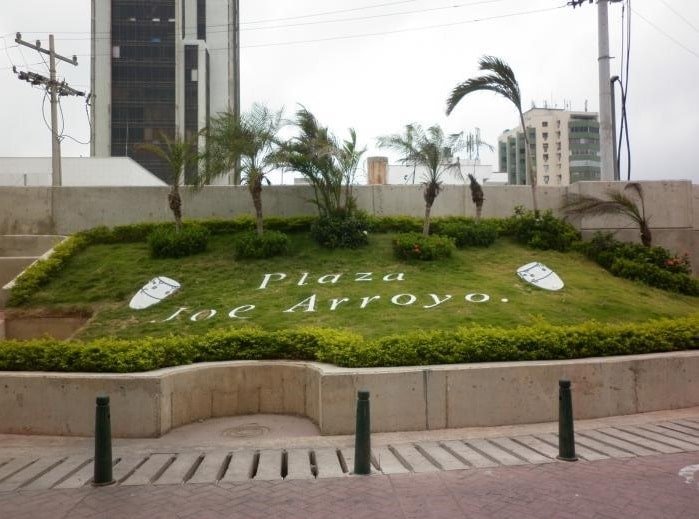 Plaza Joe Arroyo de Cartagena de Indias, Colombia.