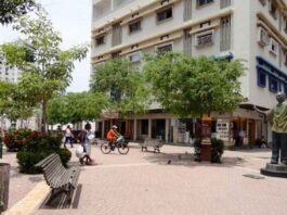 Plaza Joe Arroyo de Cartagena-Colombia