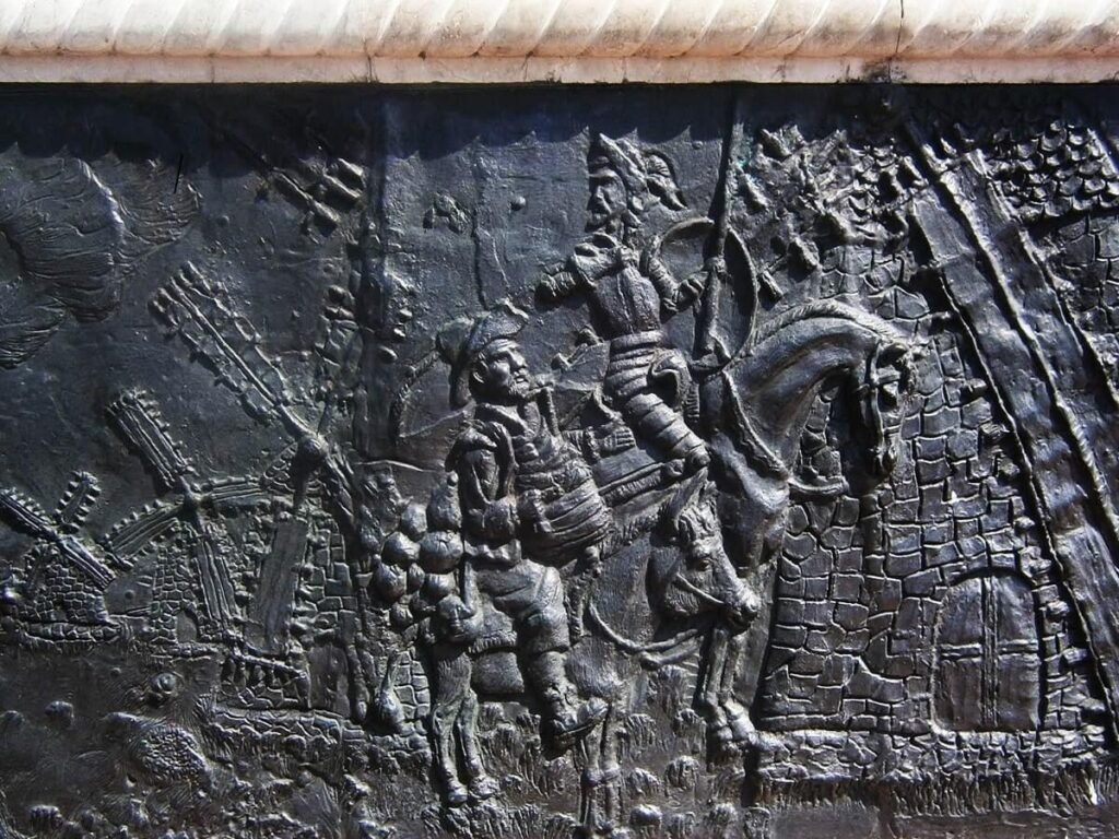 Monumento a miguel de cervantes saavedra cartagena