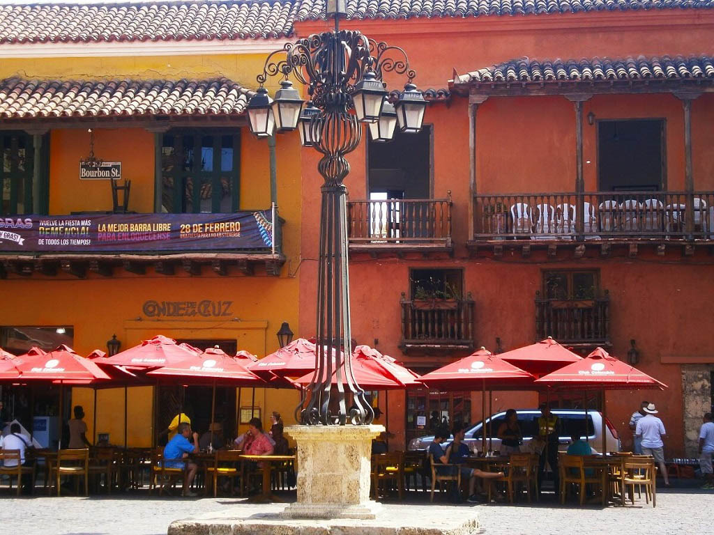 Plaza de Santo Domingo de Cartagena, Bolívar.