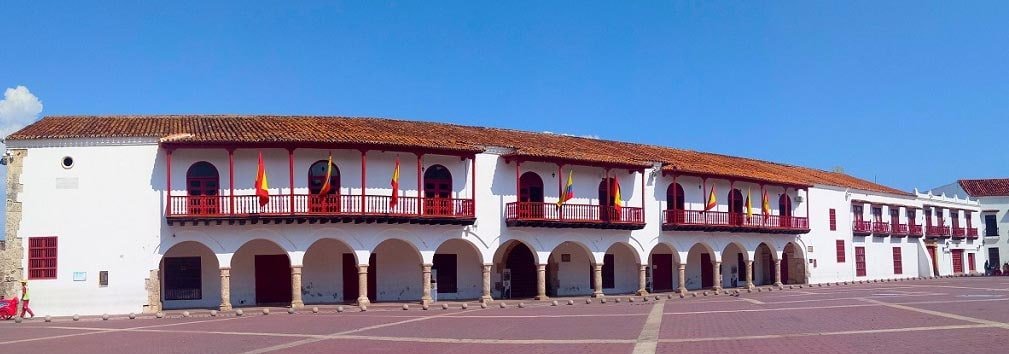 plaza de la aduana de Cartagena, bolívar, Colombia