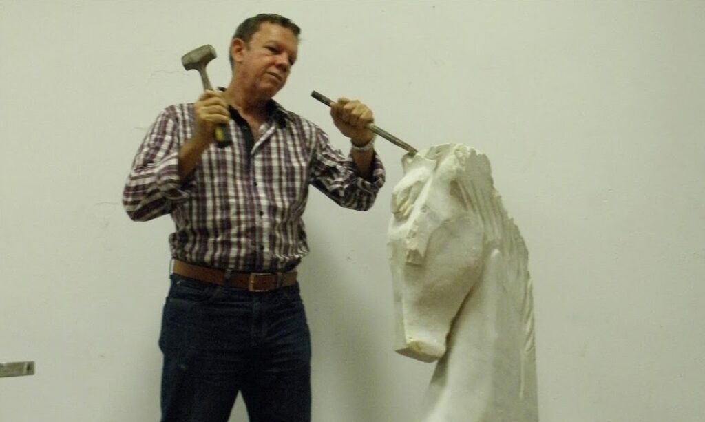Hernando Pereira Brieva escultor Cartagenero