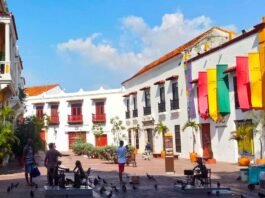 Plaza de armas, Cartagena de indias, Bolívar, Colombia