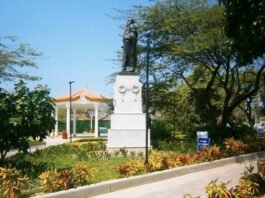 Parque Joaquin F. Velez de Cartagena de indias