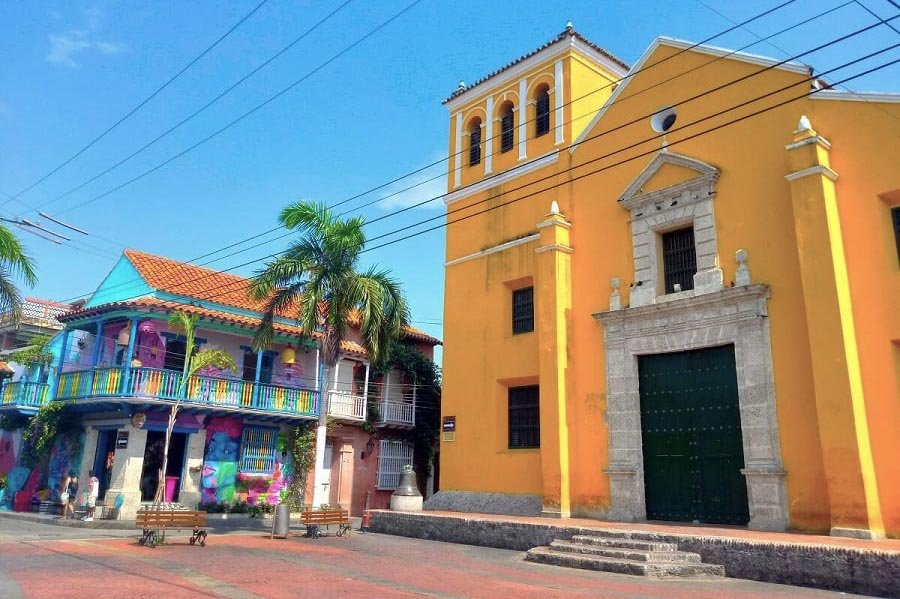 Plaza de la Trinidad de Cartagena de indias