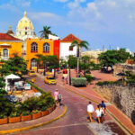 Plaza de la ciudad de Cartagena Santa teresa hotel charleston