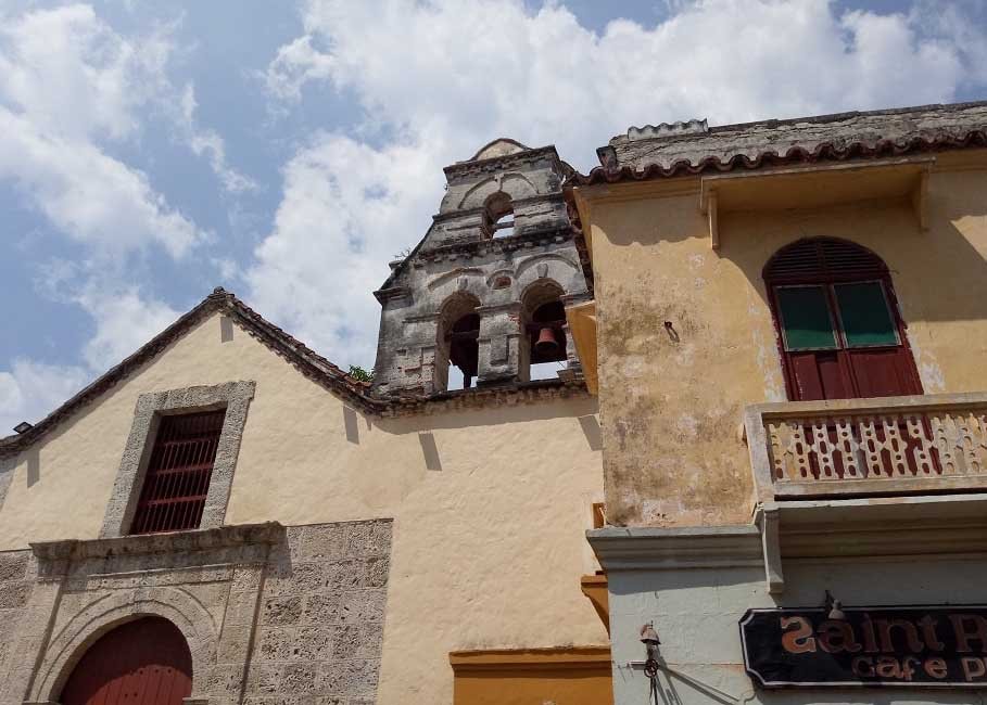 Parroquia de San roque de la ciudad de cartagena, colombia