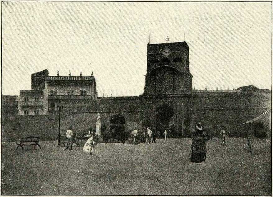 Imagen Vieja de la Torre del reloj de Cartagena