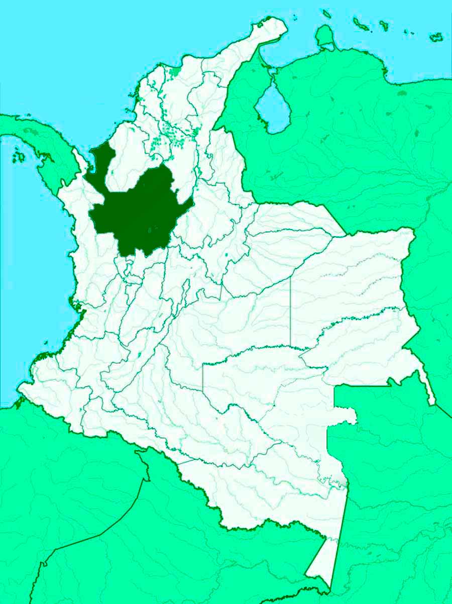 Mapa de Antioquia