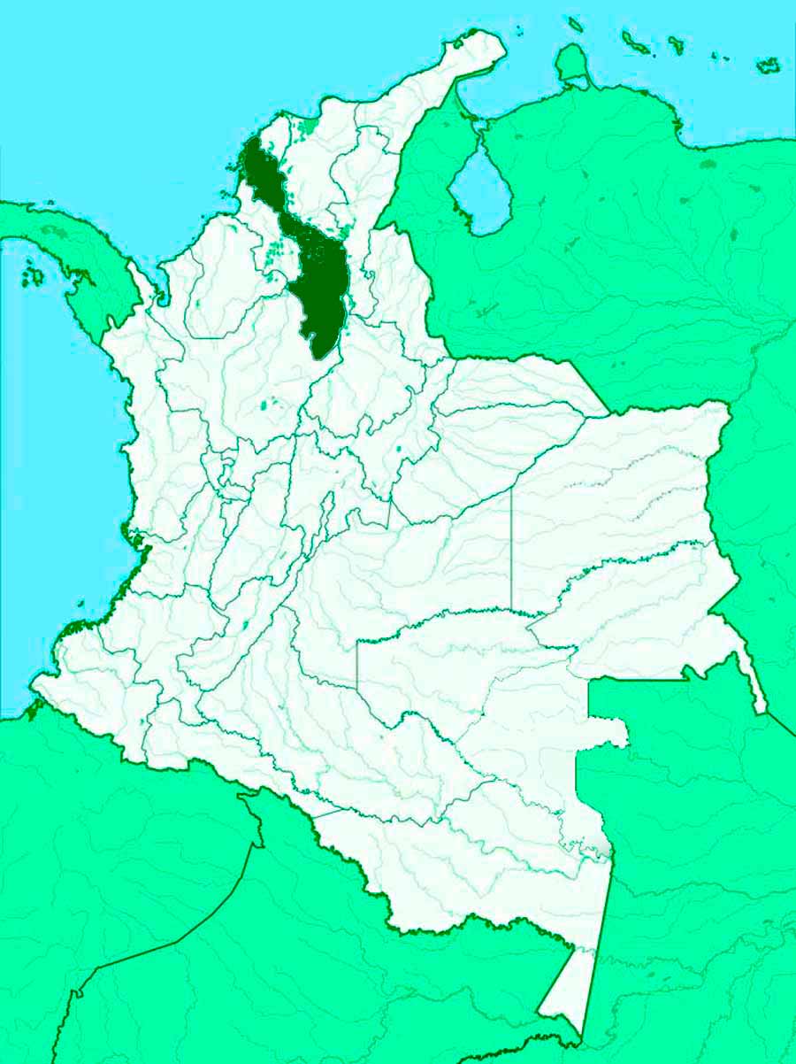 Mapa de Bolívar