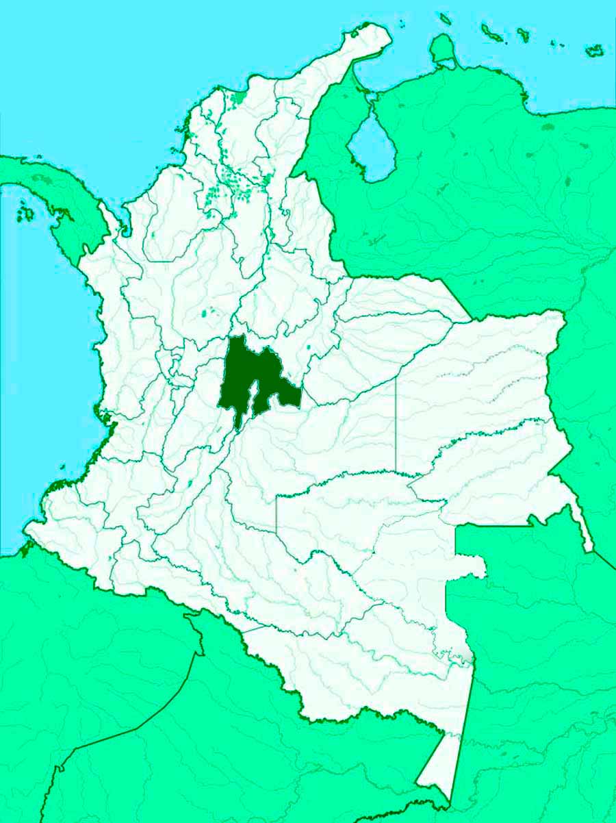 Mapa de Cundinamarca