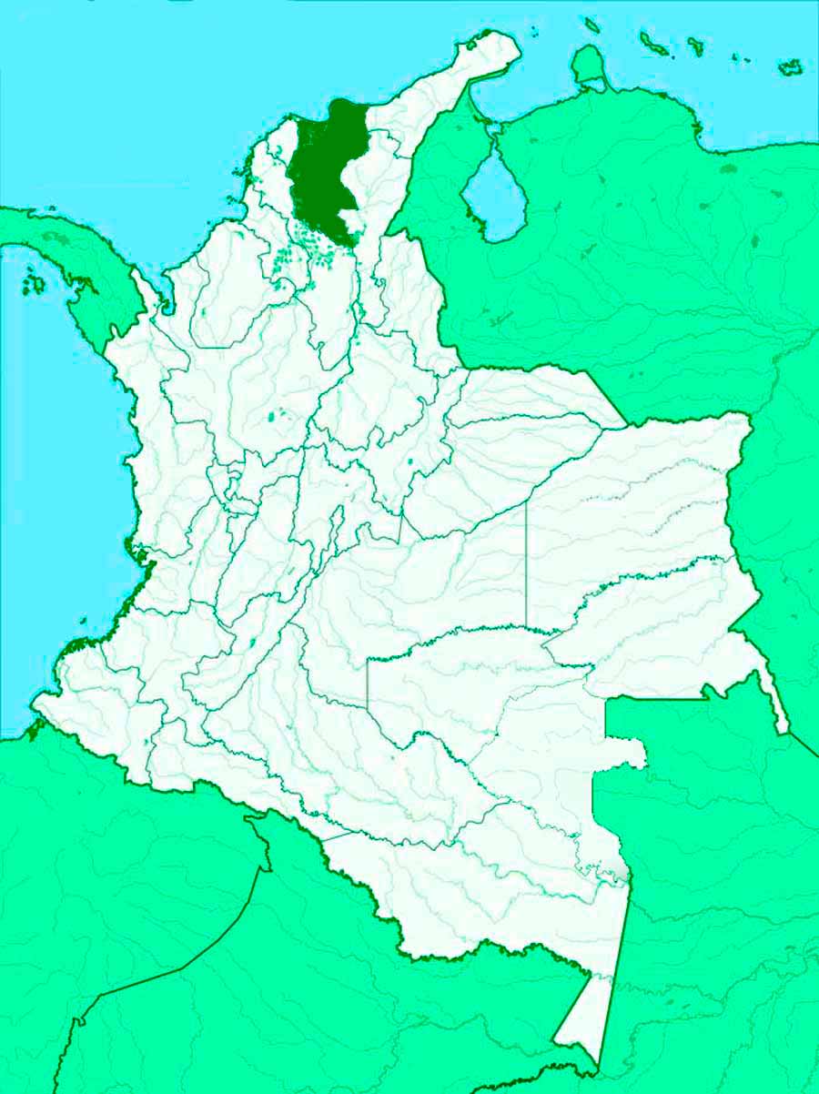 Mapa de Magdalena