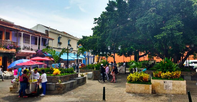 Plaza de San Diego de Cartagena de indias