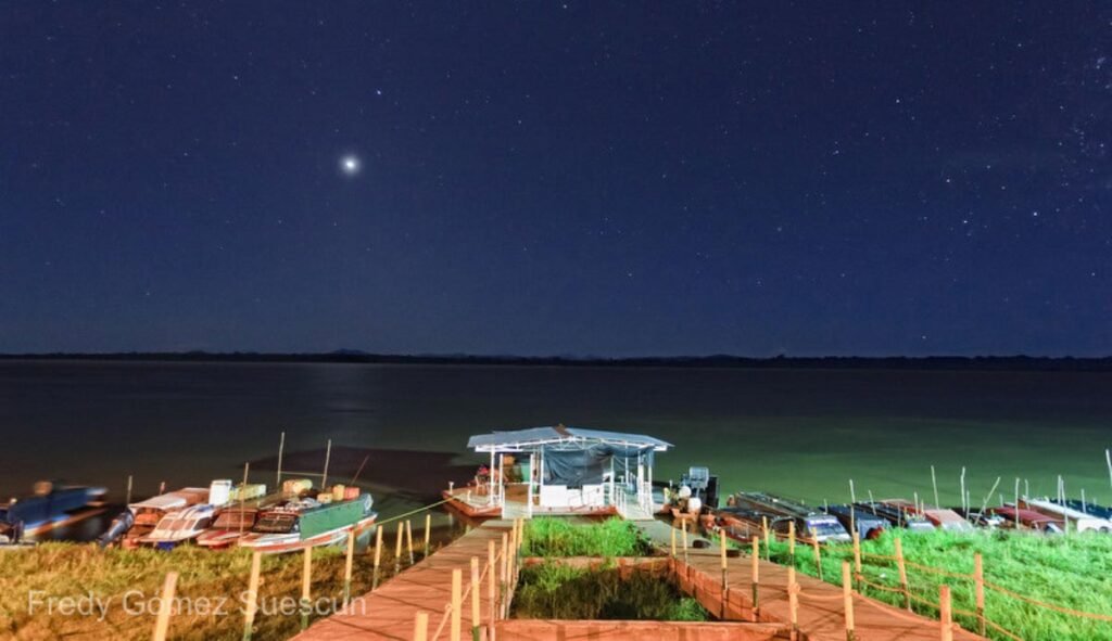 Malecón del puerto de Puerto Carreño Vichada
