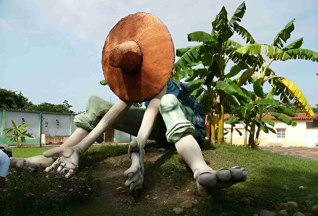 The Whistler Monument in Guanarito, Portuguesa State, Venezuela