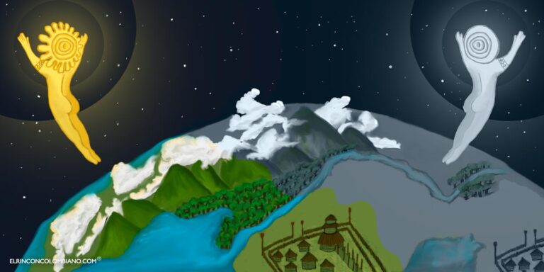 Iraca y Ramiriquí mito muisca del sol y luna muisca
