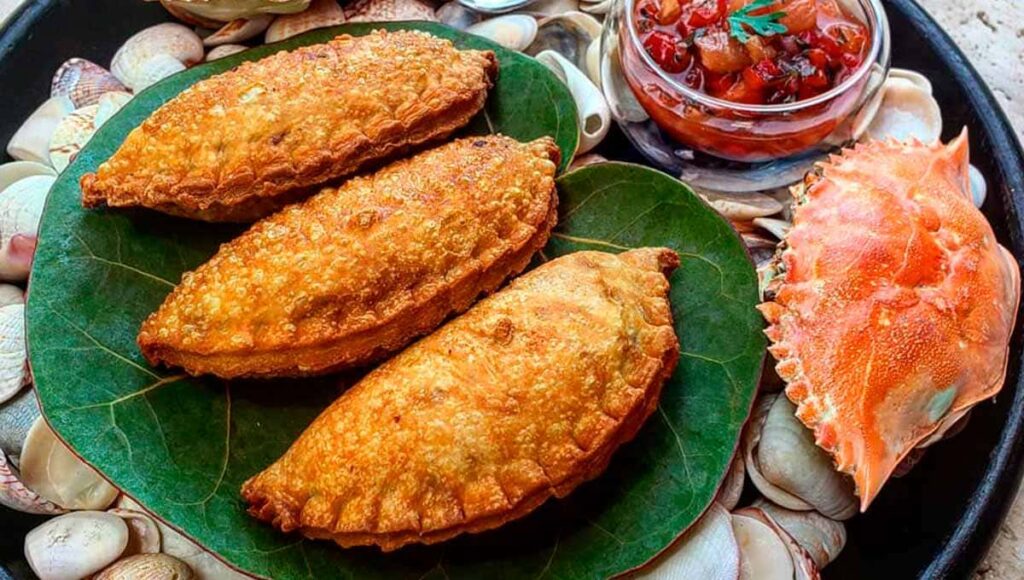 Empanadas de Cangrejo o Crab patties receta colombiana.