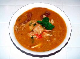 Sopa de cangrejo-crab soup