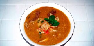 Sopa de cangrejo-crab soup