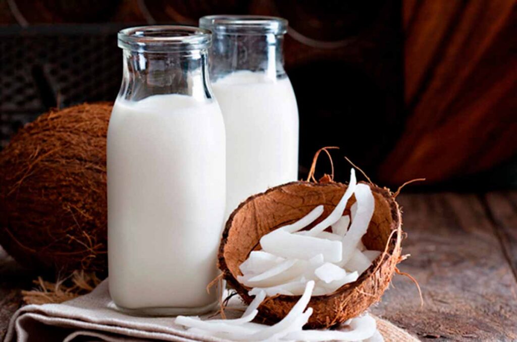 leche de coco receta