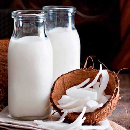 leche de coco receta
