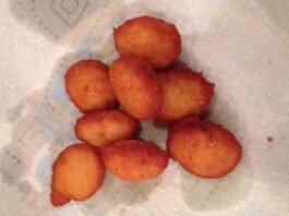 Buñuelos de fríjol cabecita negra