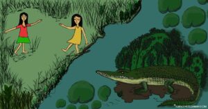 Leyenda del caiman cienaguero. Foto: El Rincón Colombiano.