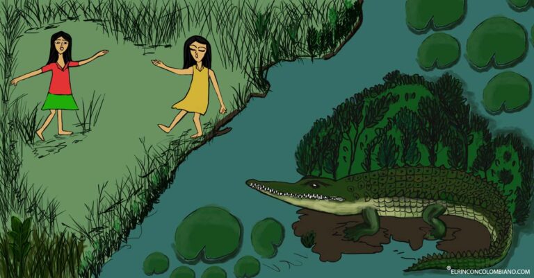 Leyenda del caiman cienaguero. Foto: El Rincón Colombiano.