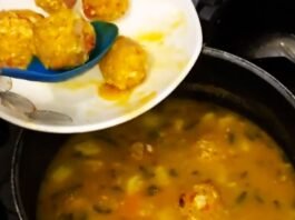 Sopa de cabeza de gato receta colombiana