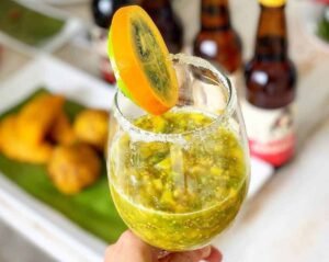 Lulada receta colombiana