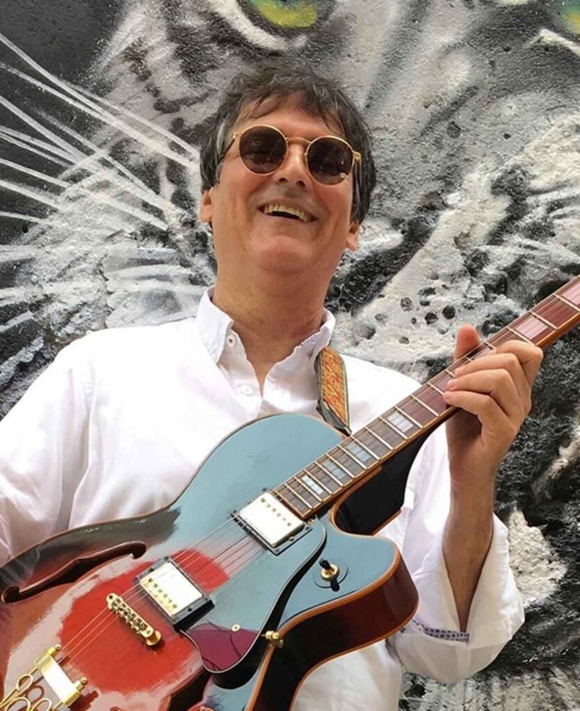 Boris Fadul cantante y guitarrista colombiano