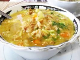 sopa de venas receta colombiana