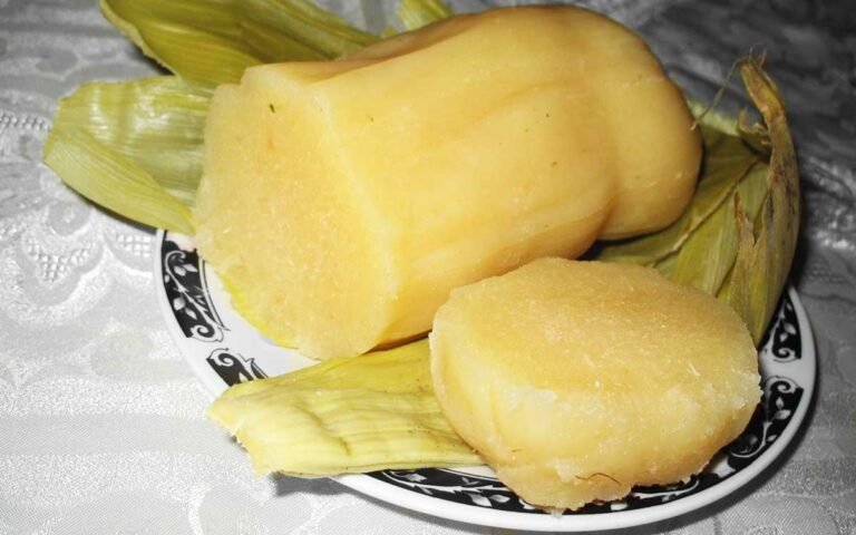 Bollo de Yuca receta colombiana