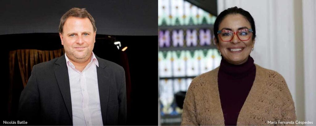 Nicolas Batle y Maria Fernanda Cespedes