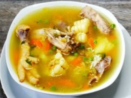 Sopa o Caldo de Menudencias