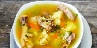 Sopa o Caldo de Menudencias