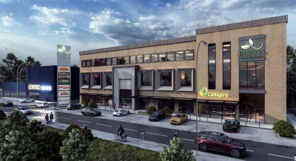 Centro comercial reserva pasaje comercial Pedro Teodoro Mejia Da Silva