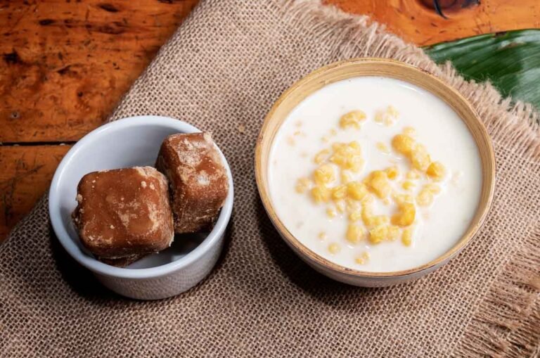 Mazamorra Paisa receta colombiana