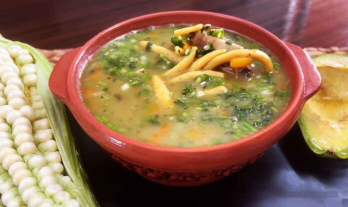 Sopa de Ruyas receta colombiana