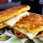 Arepas de chócolo o choclo cachapa venezolana