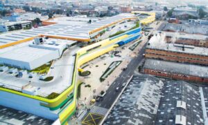 Centro comercial Plaza central de Bogotá