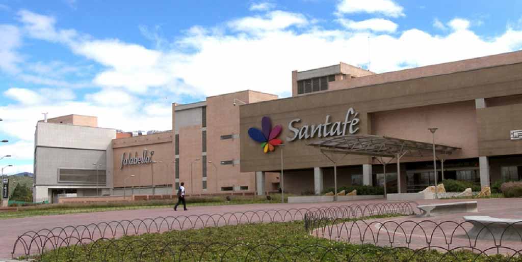 Centro comercial Santafe bogota