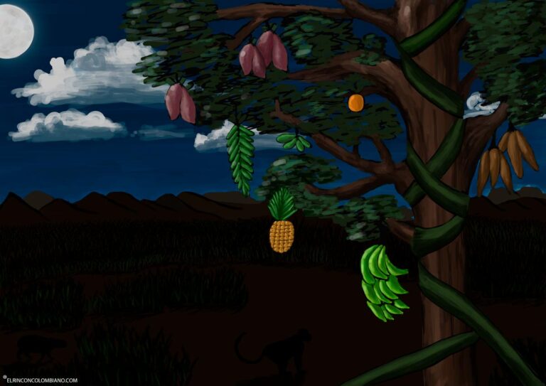 Kaliawirinae o Kalivirnae-El árbol de la vida (mito sikuani)