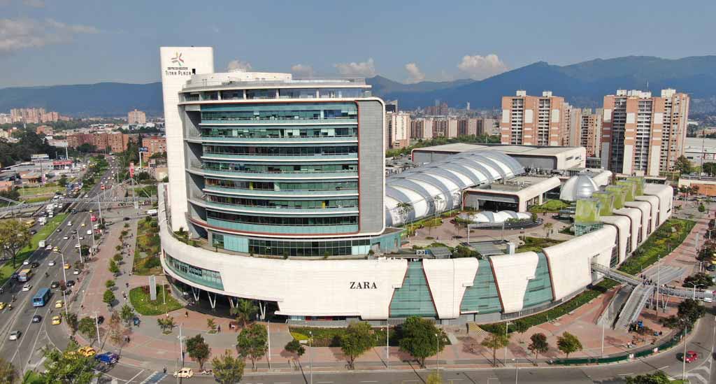 Centro comercial titan plaza de Bogotá
